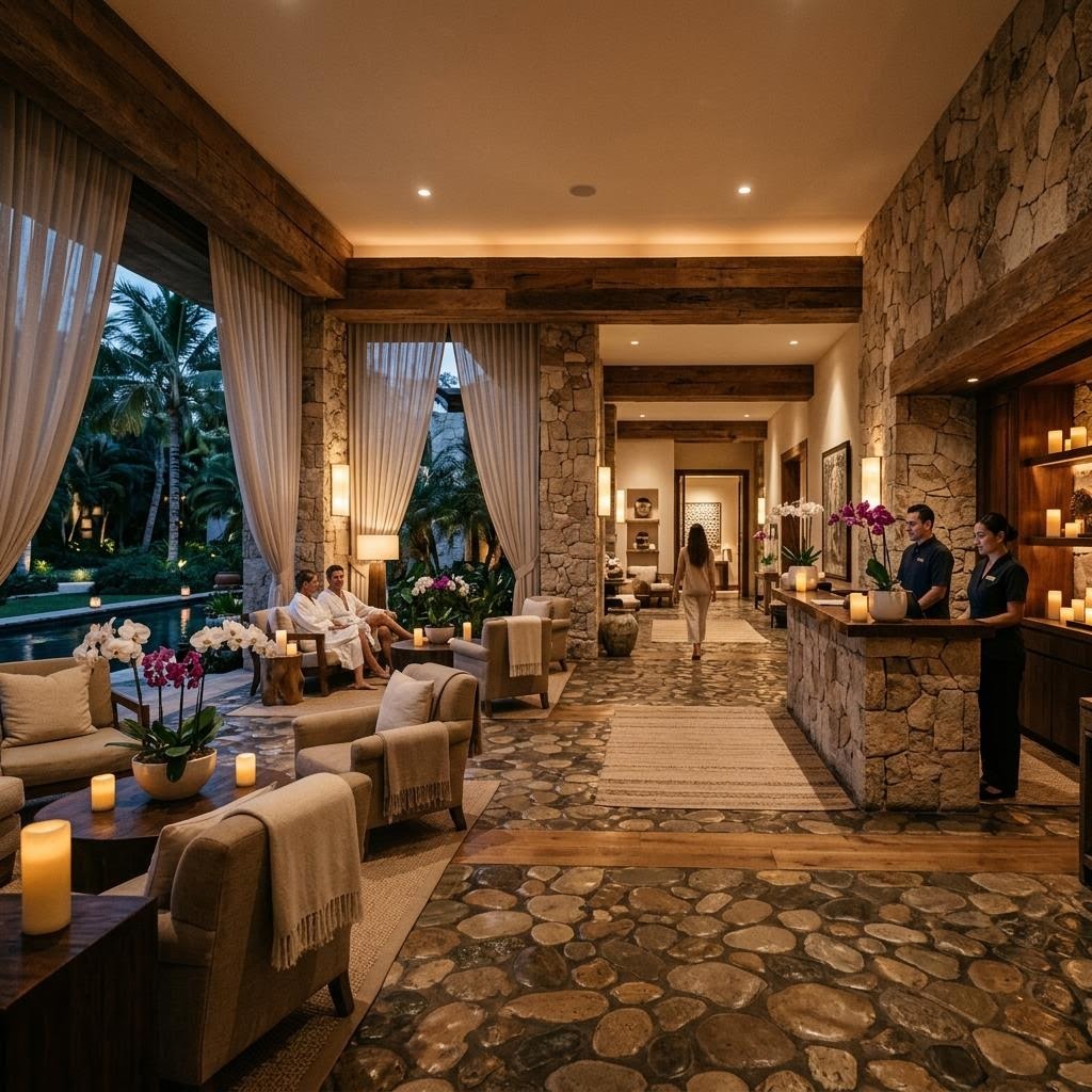 Reception and lounge